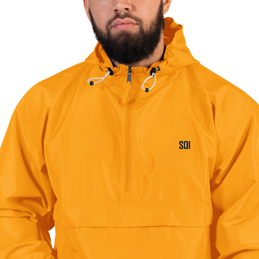 SOI Originals x Champion Orange Windbreaker Jacket