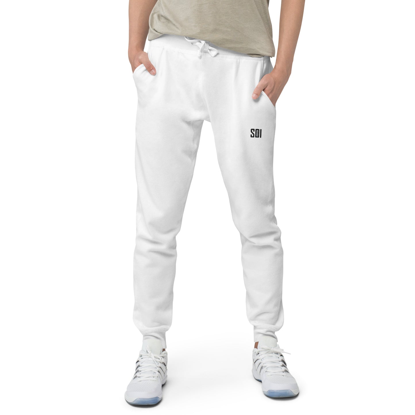 SOI Originals White Joggers