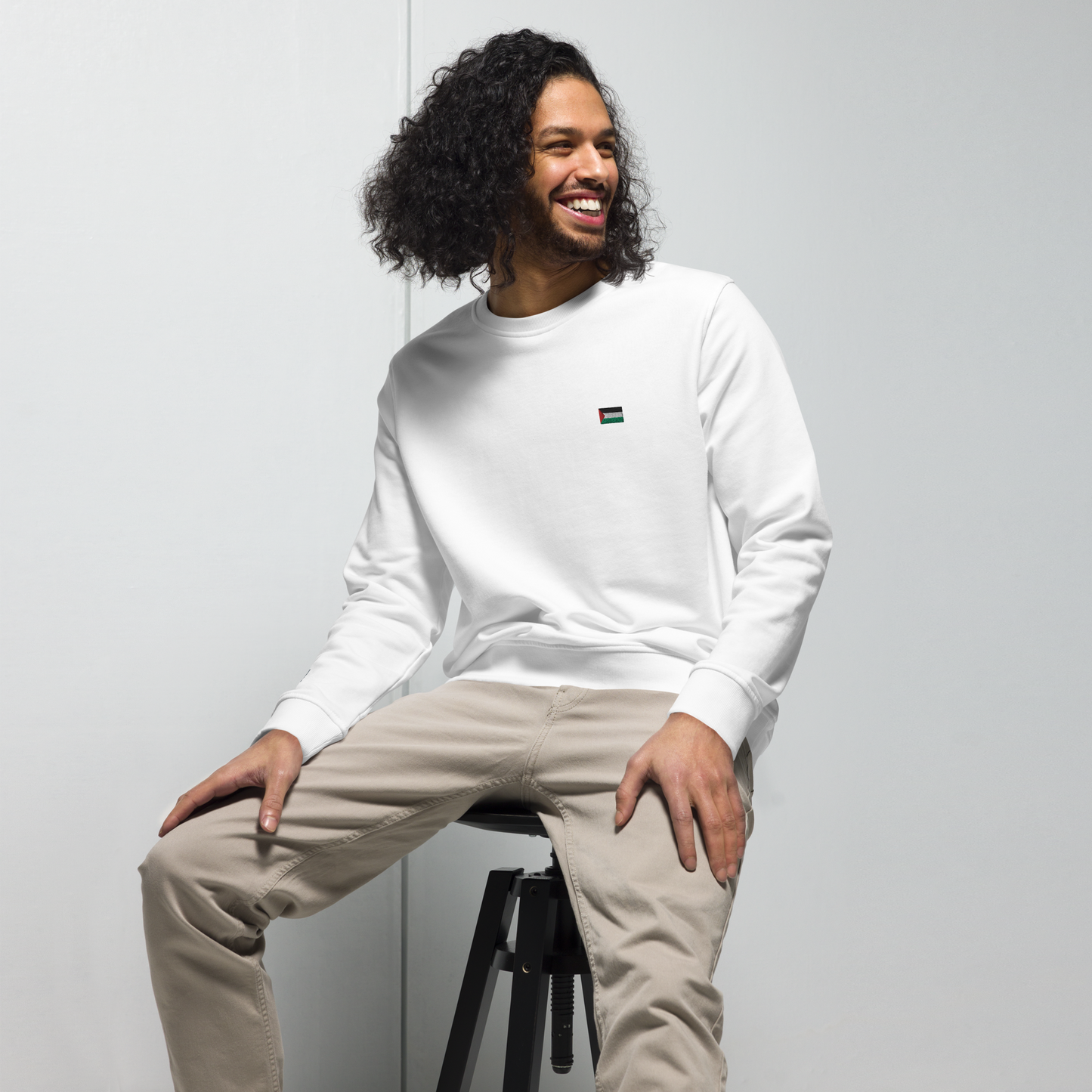 SOI Heritage Palestine White Sweatshirt